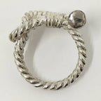 Hermes Ring Vintage O-dienne Silver — view 7