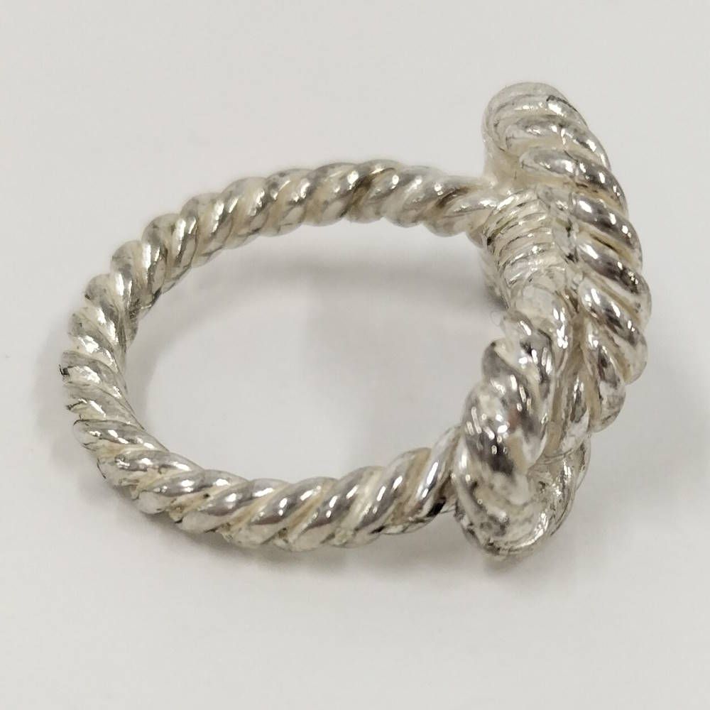 Hermes Ring Vintage O-dienne Silver — view 5