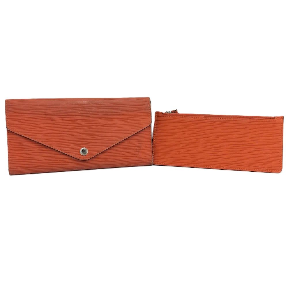 Louis Vuitton Portefeuille Josephine Epi Piment Wallet