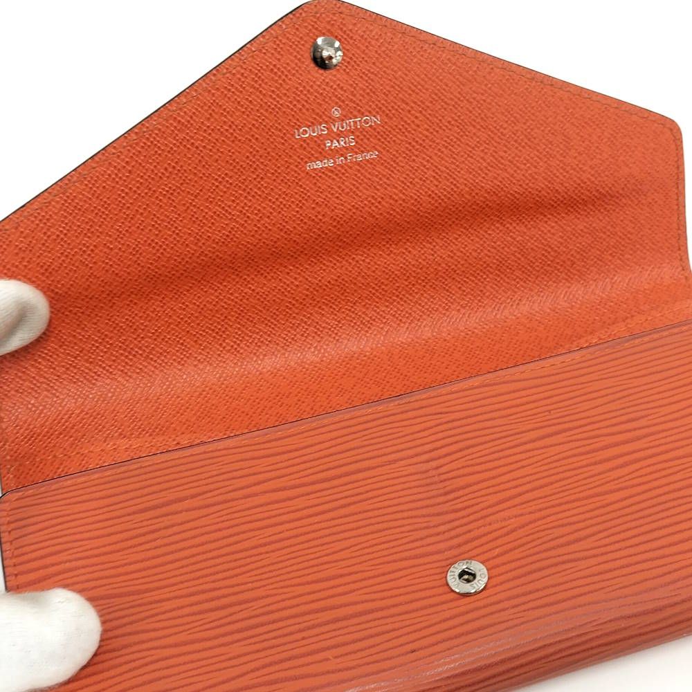 Louis Vuitton Portefeuille Josephine Epi Piment Wallet — view 7