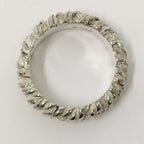 Hermes Ring Vintage Twist Silver — view 6