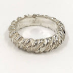 Hermes Ring Vintage Twist Silver — view 2