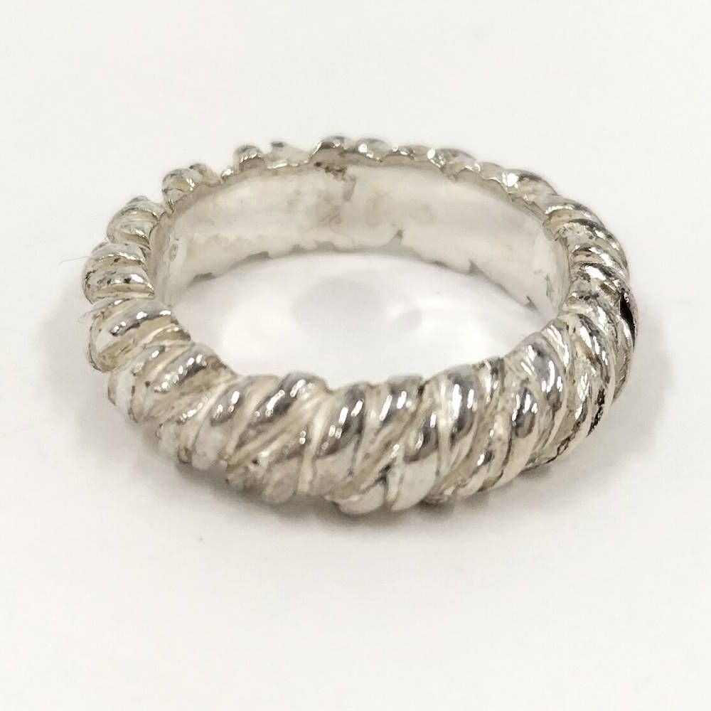 Hermes Ring Vintage Twist Silver — view 2