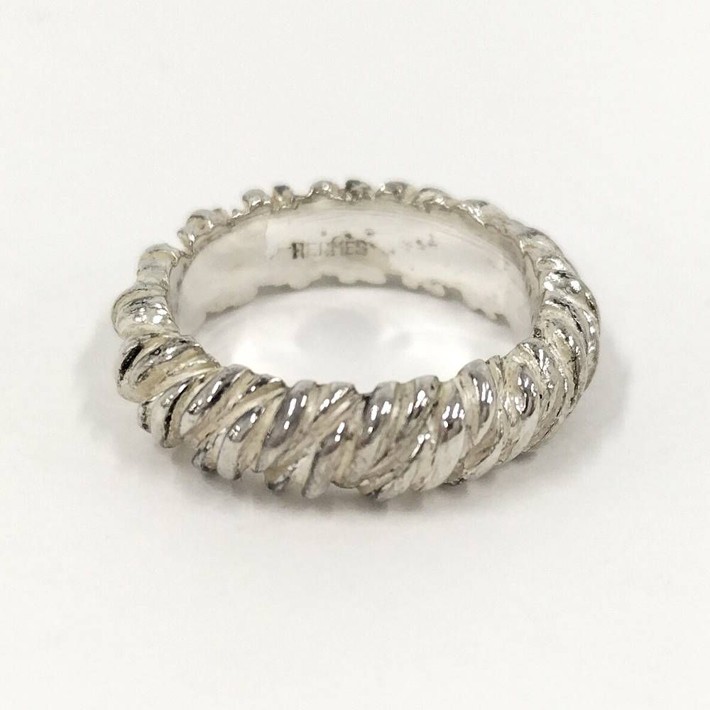 Hermes Ring Vintage Twist Silver