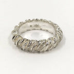 Hermes Ring Vintage Twist Silver