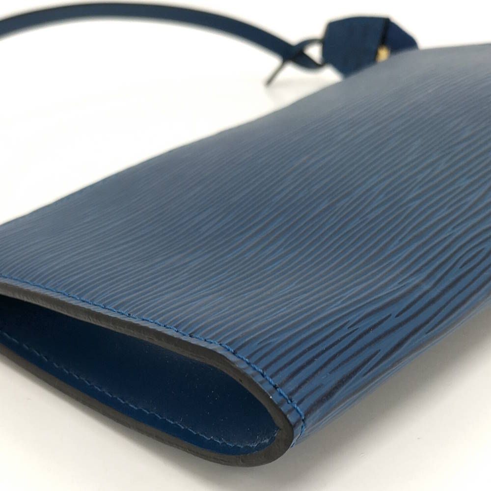 Louis Vuitton Pochette Epi Toledo Blue Shoulder — view 4