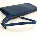 Louis Vuitton Pochette Epi Toledo Blue Shoulder — view 6