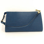 Louis Vuitton Pochette Epi Toledo Blue Shoulder — view 2