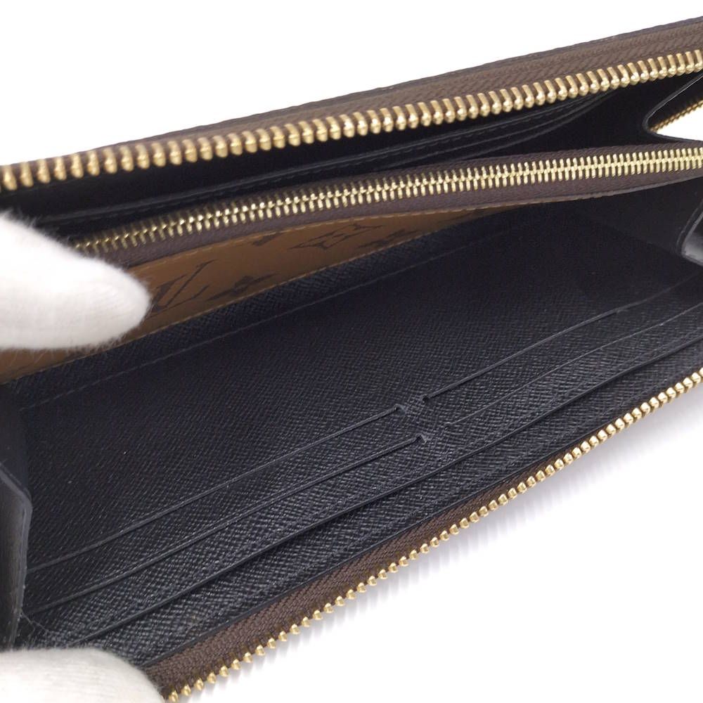 Louis Vuitton Portefeuille Clemence Wallet Monogram Reverse — view 8