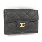 Chanel Classic Small Flap Wallet Caviar Leather
