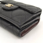 Chanel Classic Small Flap Wallet Caviar Leather — view 4