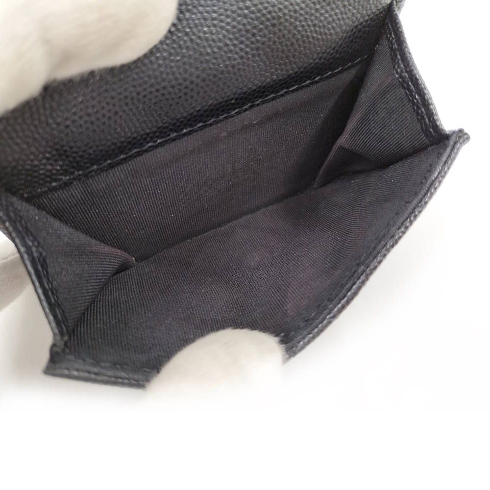 Chanel Classic Small Flap Wallet Caviar Leather — view 9