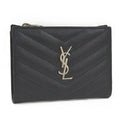 Saint Laurent Compact Wallet Leather Black