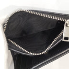 Saint Laurent Compact Wallet Leather Black — view 9