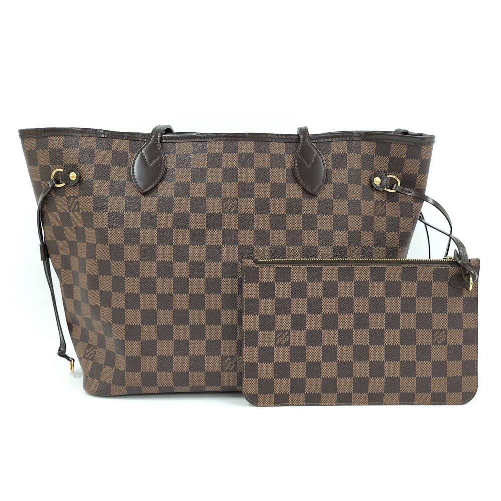 Louis Vuitton Neverfull MM Damier Ebene Tote — view 2