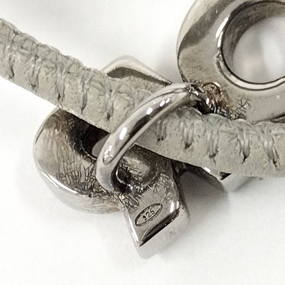 Dior Leather Cord Bracelet Logo — view 7