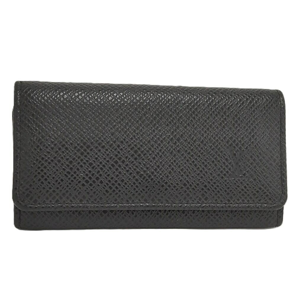 Louis Vuitton Cles 4 Taiga Ardoise Card Holder