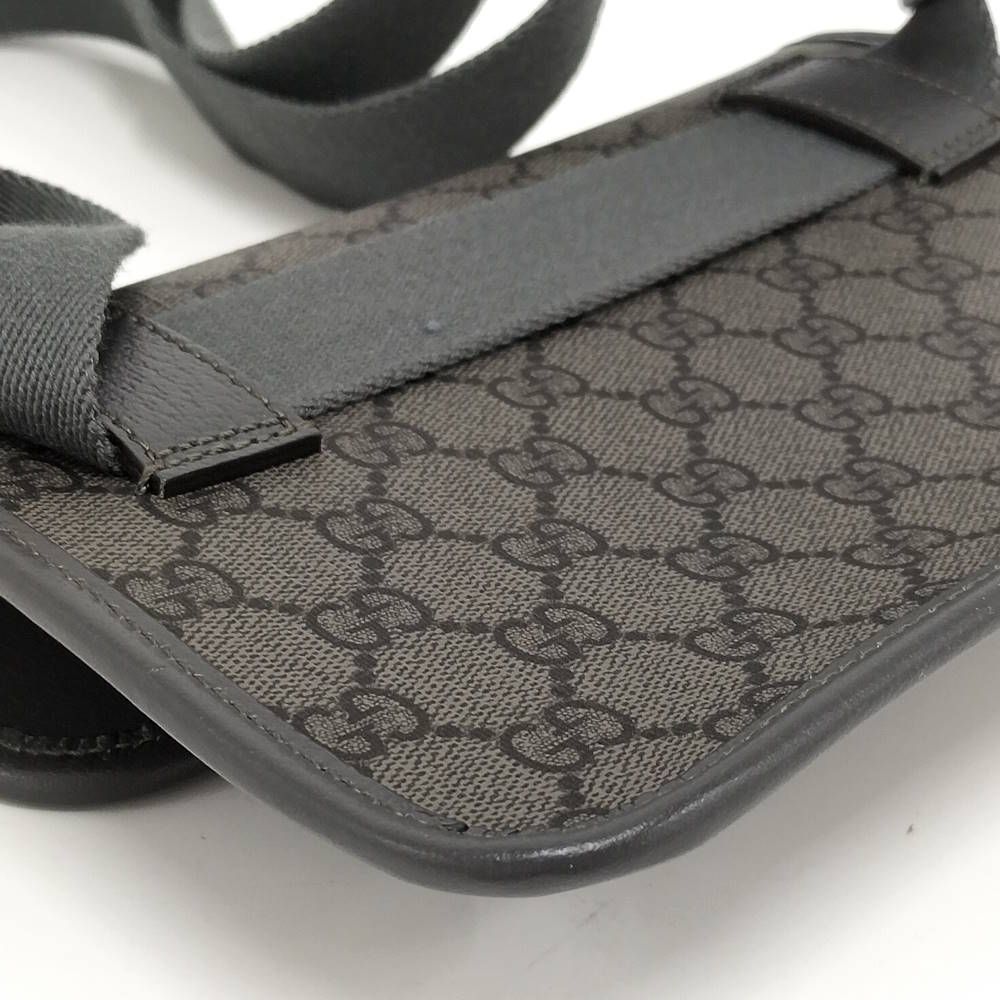 Gucci Belt Bag Canvas Gray — view 5