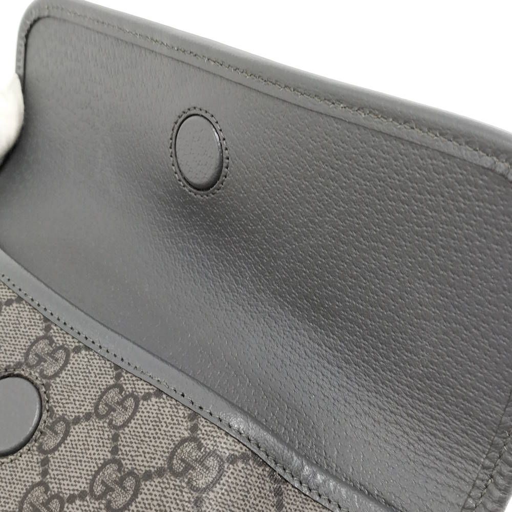 Gucci Belt Bag Canvas Gray — view 8