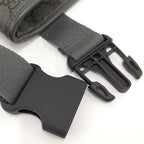 Gucci Belt Bag Canvas Gray — view 7