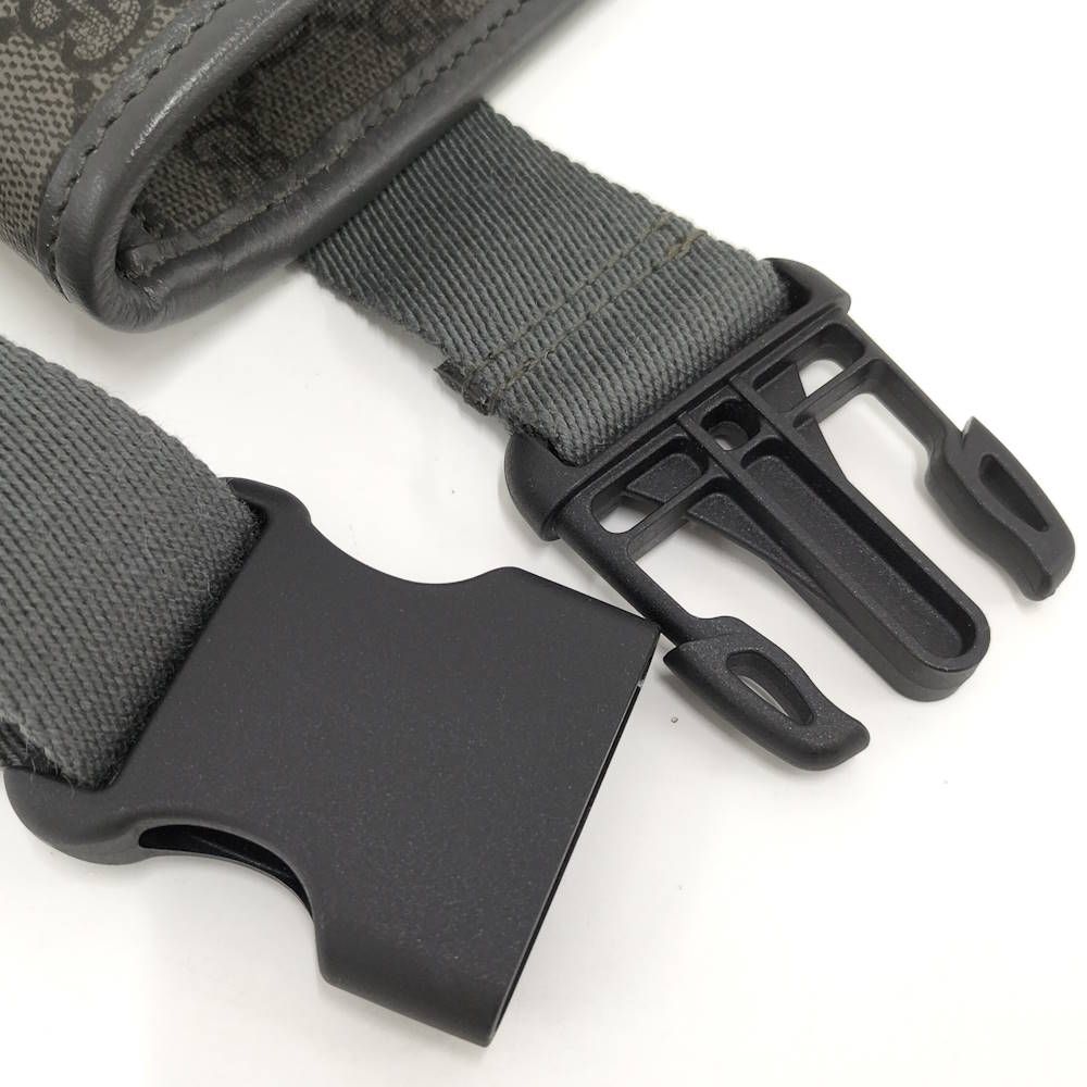 Gucci Belt Bag Canvas Gray — view 7