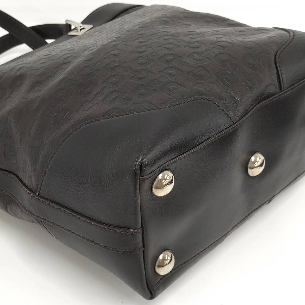 Gucci Bit Layout Tote Leather Black — view 4