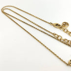 Louis Vuitton Necklace Collier Petit Metal Gold — view 5