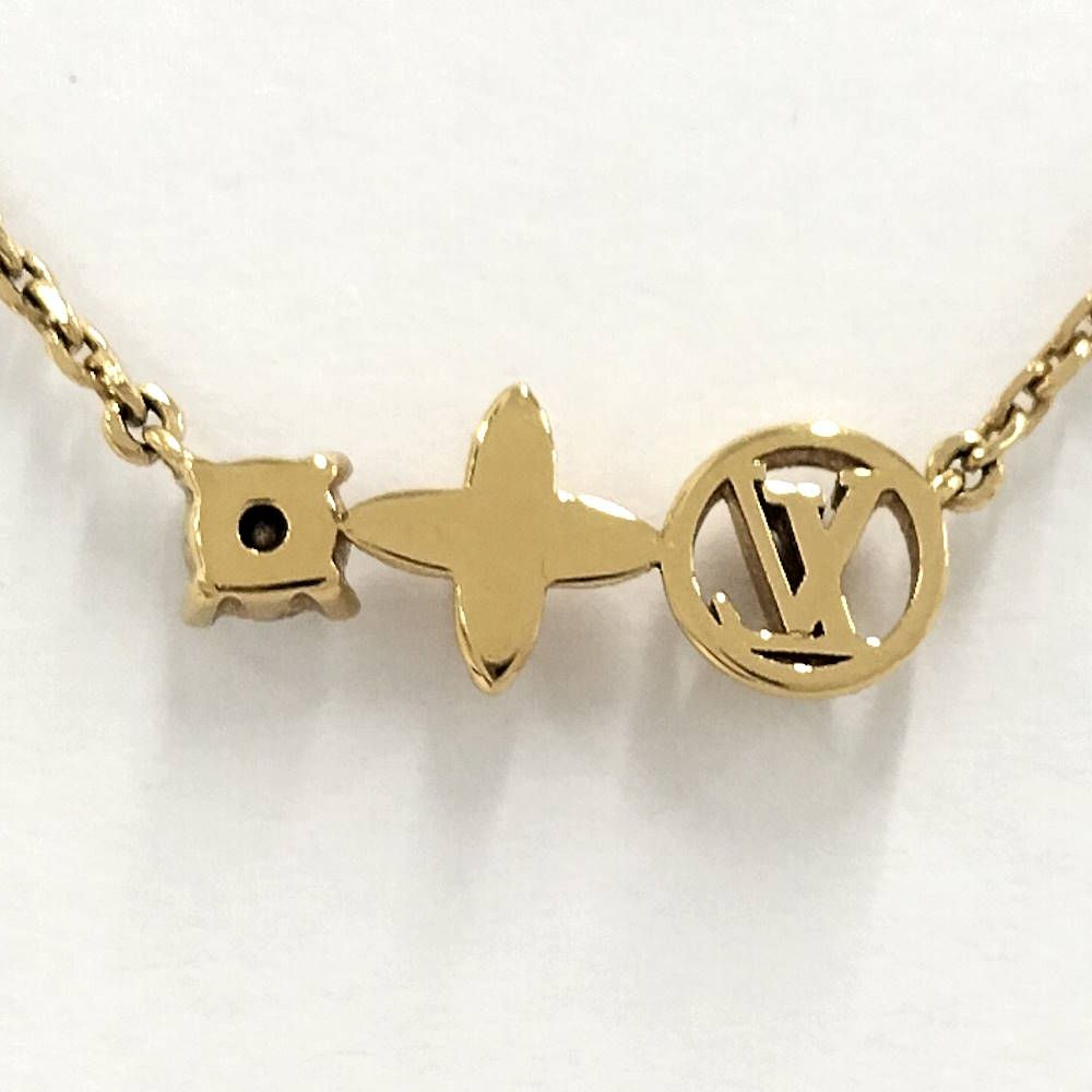 Louis Vuitton Necklace Collier Petit Metal Gold — view 3