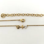 Louis Vuitton Necklace Collier Petit Metal Gold — view 8
