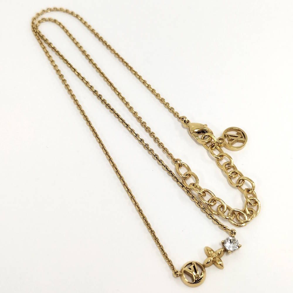 Louis Vuitton Necklace Collier Petit Metal Gold — view 4