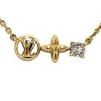 Louis Vuitton Necklace Collier Petit Metal Gold
