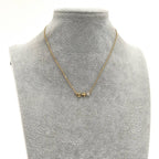 Louis Vuitton Necklace Collier Petit Metal Gold — view 2
