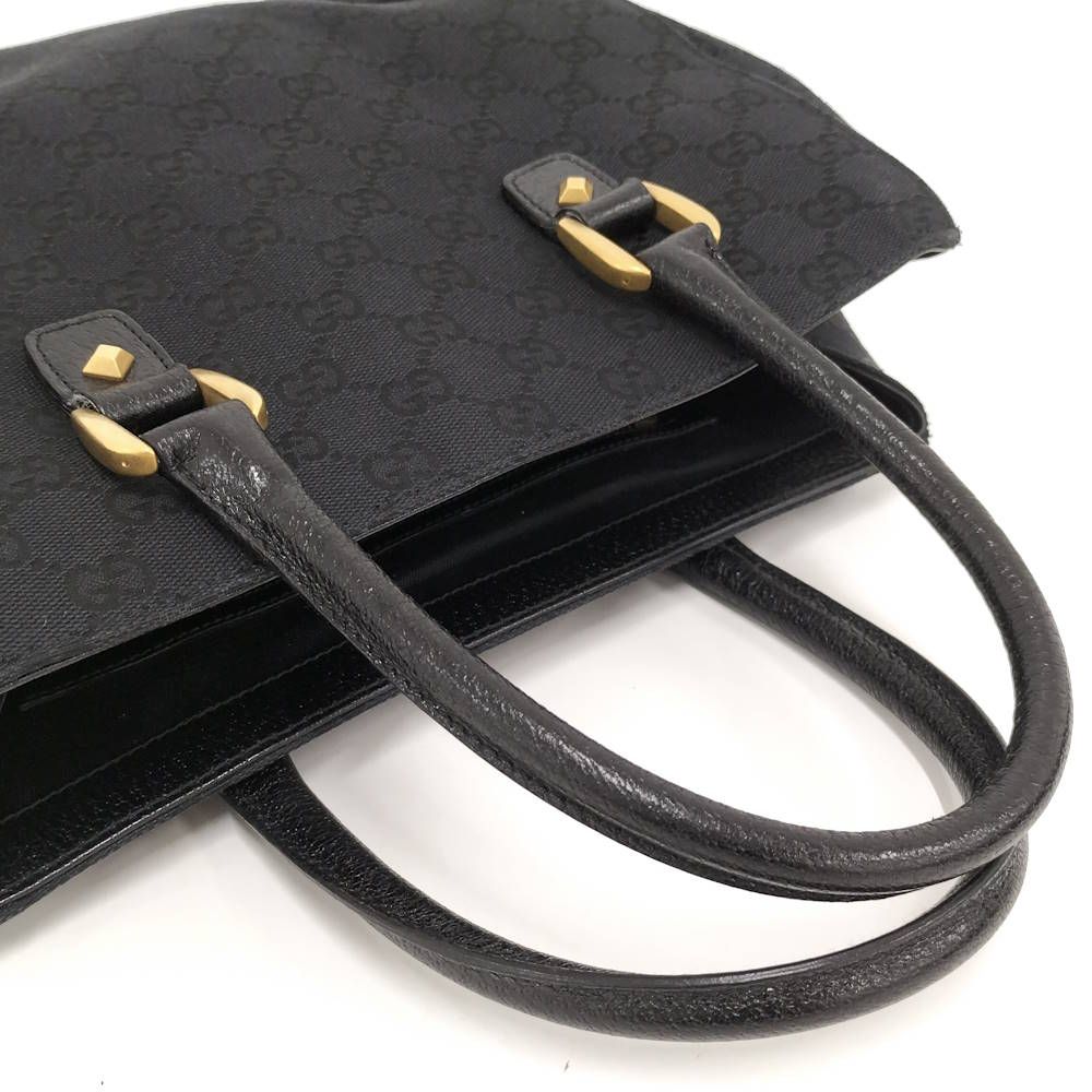 Gucci Tote GG Canvas Black — view 6