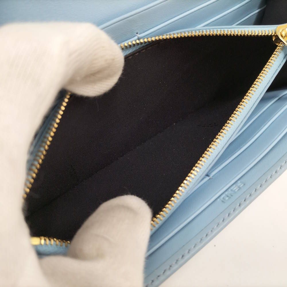 Fendi Continental Wallet Smooth Calf Leather — view 8