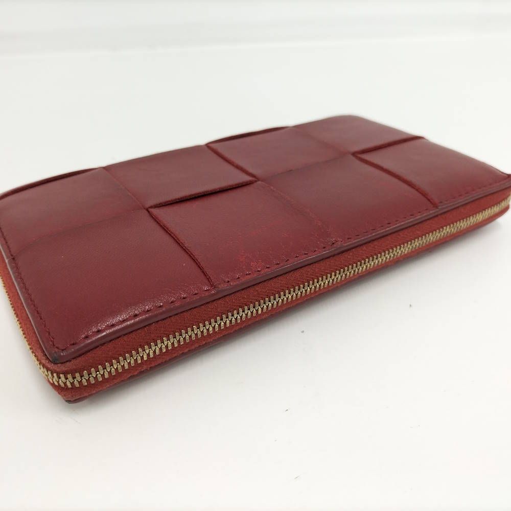 Bottega Veneta Cassette Zip Around Wallet Maxi Intrecciato — view 7