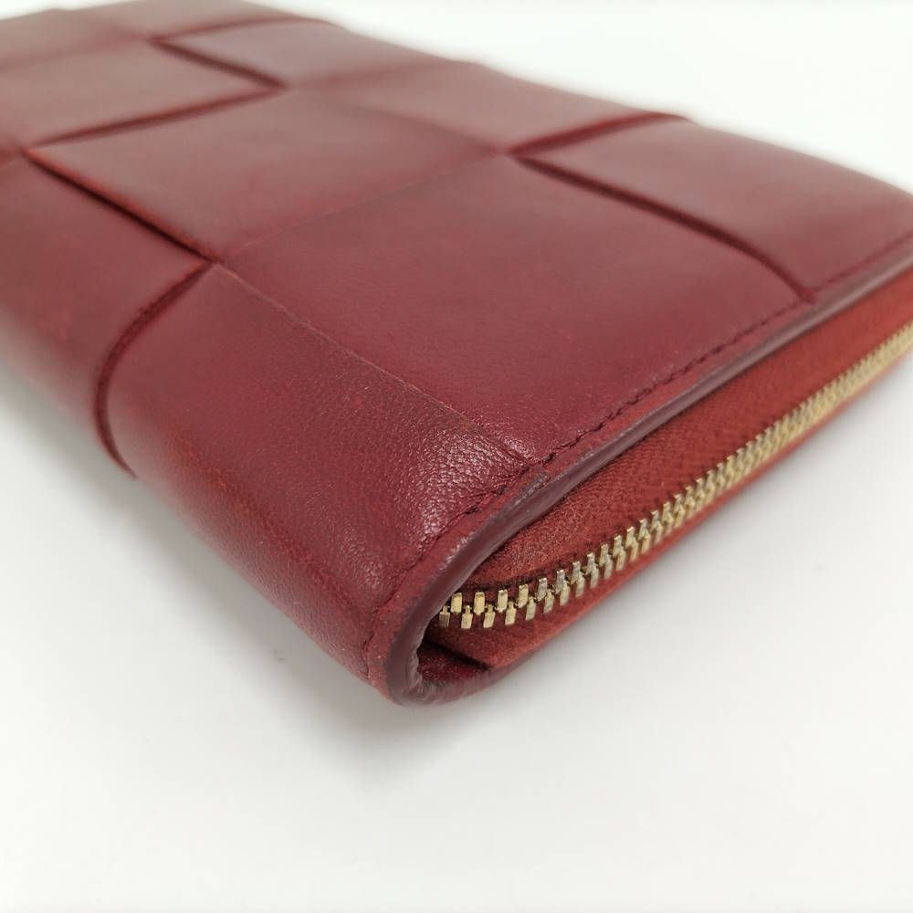 Bottega Veneta Cassette Zip Around Wallet Maxi Intrecciato — view 5