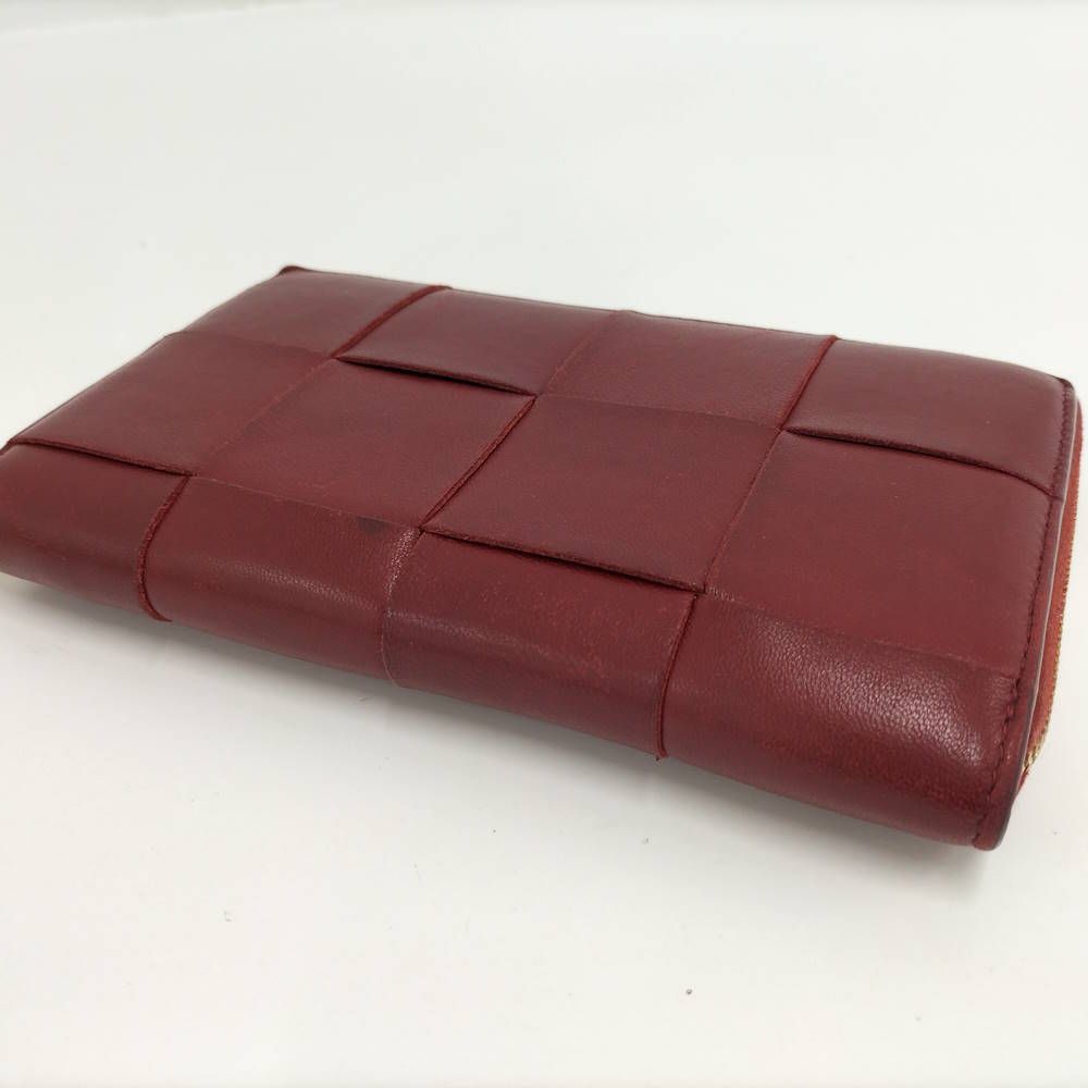 Bottega Veneta Cassette Zip Around Wallet Maxi Intrecciato — view 6