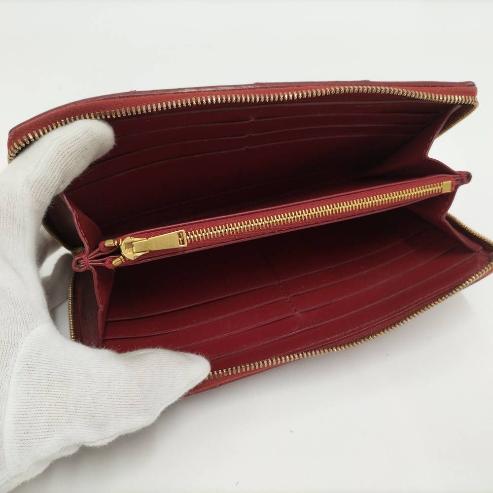Bottega Veneta Cassette Zip Around Wallet Maxi Intrecciato — view 2