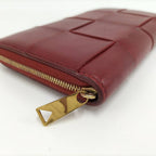 Bottega Veneta Cassette Zip Around Wallet Maxi Intrecciato — view 4
