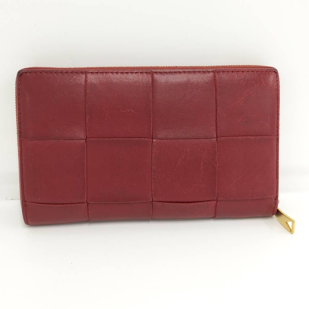 Bottega Veneta Cassette Zip Around Wallet Maxi Intrecciato — view 3