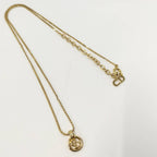 Dior Vintage Necklace Gold — view 3