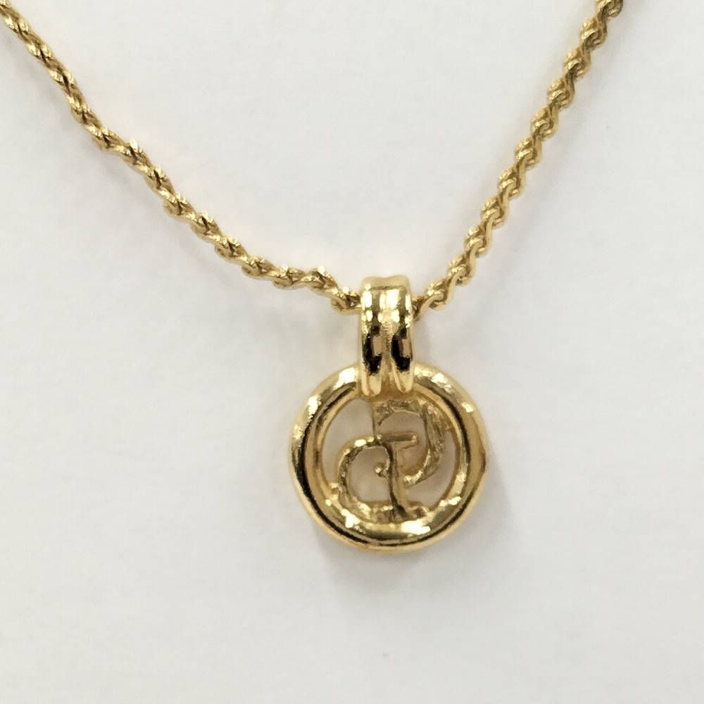 Dior Vintage Necklace Gold — view 2