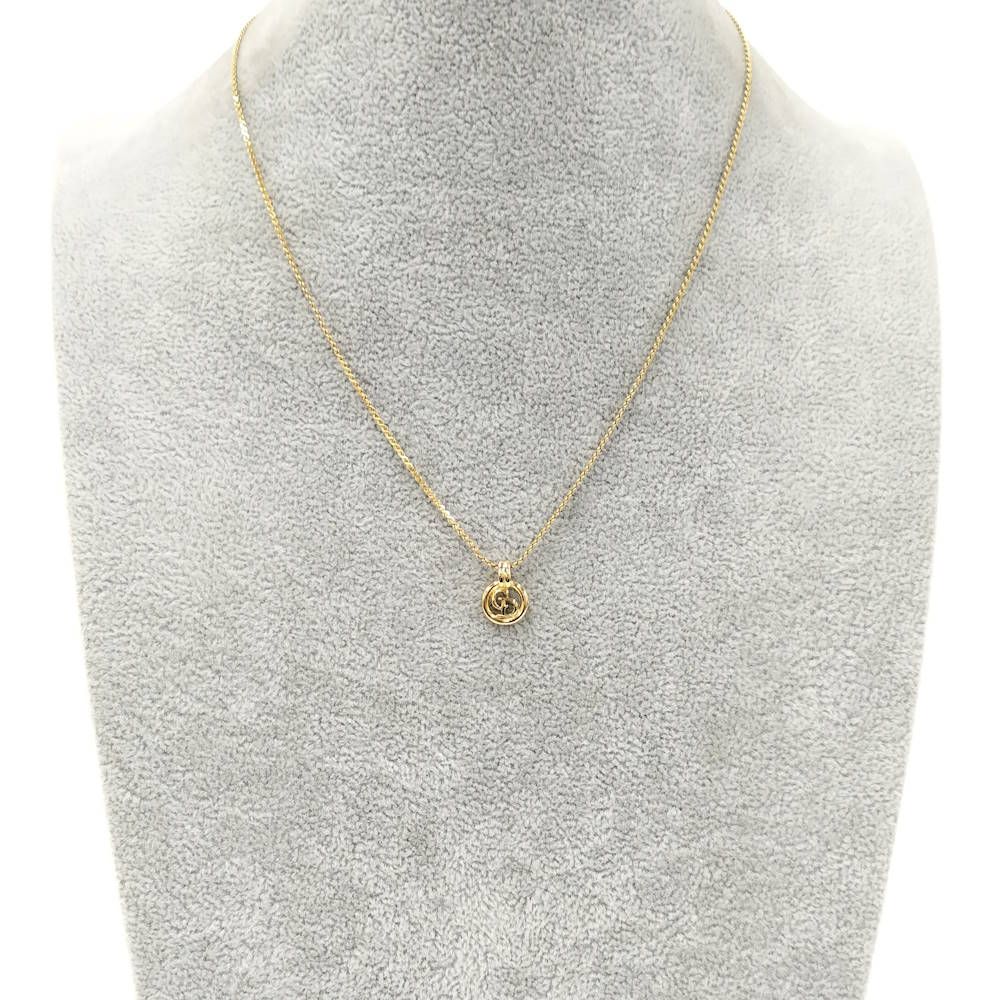 Dior Vintage Necklace Gold — view 9