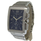 Gucci Metro Stainless Steel Quartz Chronograph Black Dial Watch — view 2
