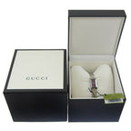 Gucci Frame Rectaregular Tricolor Stainless Steel Quartz Analog Display Green — view 8