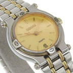 Gucci Stainless Steel Quartz Analog Display Ivory Dial Watch — view 3