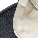 Loewe Hat Patch Cap M Wool Nylon Anagram Logo Gray Brown — view 8