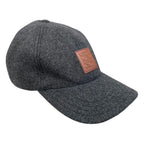 Loewe Hat Patch Cap M Wool Nylon Anagram Logo Gray Brown — view 2