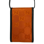 Gucci Shoulder Bag Off the Grid Orange Black Detachable Strap Leather — view 3