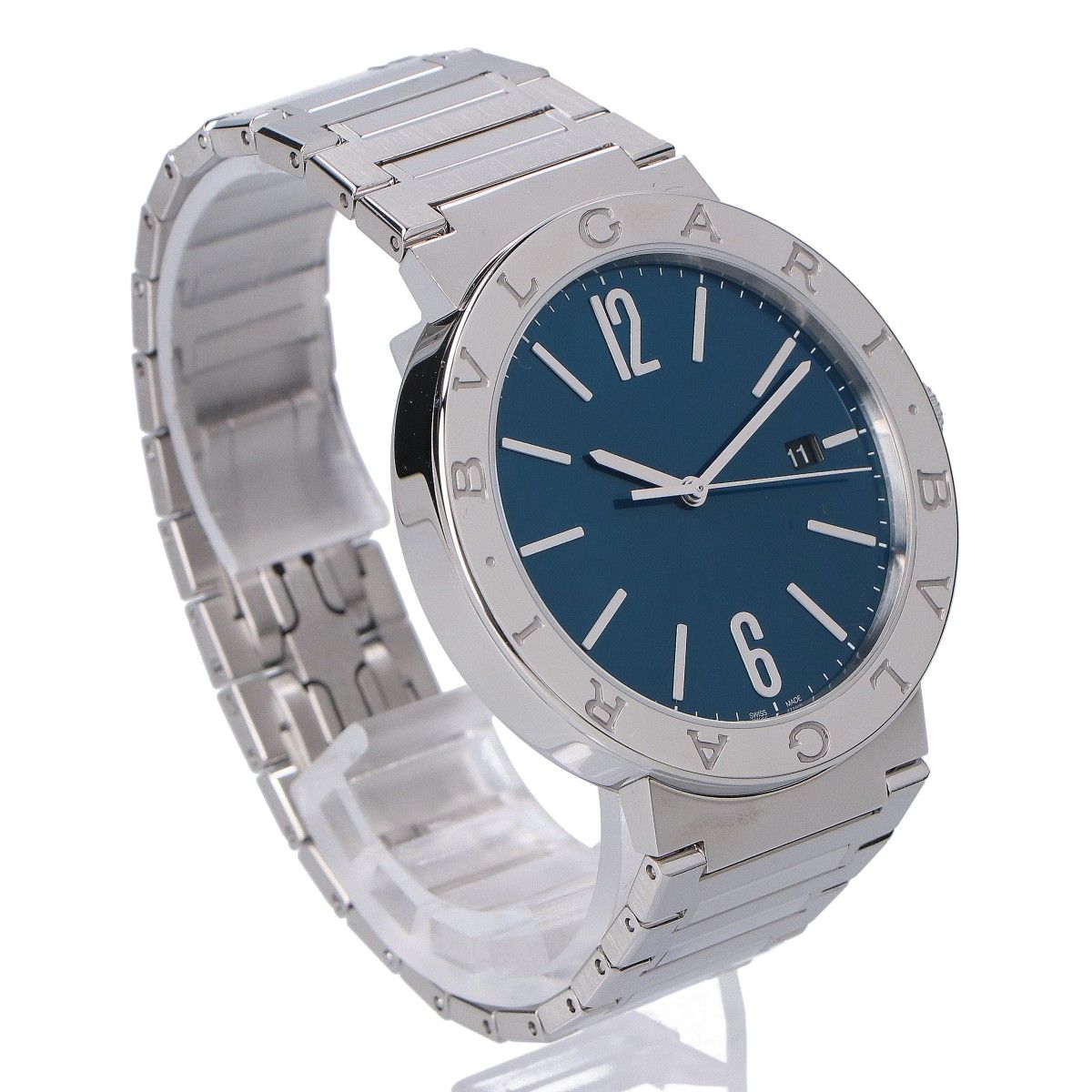 Bvlgari Polished Sea Thru Back Automatic Winding Watch — view 5